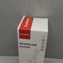 SupMaKin Safe Mandoline Slicer for Kitchen, Potato Slicer for Chips, Vegetable & Food Cutter,Thickness Adjustable 0.1-8 mm, Kitchen Faster Slice Artifact (Only Slicer)