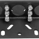 LS Engine Lift Plate SBC BBC Compatible with Ford 2,4 Barrel Holley Spread Bore Carb Universal Engine Lift Plate,Black