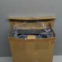 Jovrun Elevated Dog Bowls for Medium Size Dogs with Mat, Non-Slip Dog Feeder with 1*Stainless Steel Dishes & 1*Slow Feeder Bowl, 5 Heights Adjustable Raised Bowls for 3.15-8.66-9.84-11.02-12.2 (Grey)