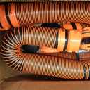 Camco RhinoEXTREME 20' RV Sewer Hose Kit Premium Sewer Kit Pre-Assembled & Ready-to-Use Includes 4-in-1 Dump Station Adapter & Storage Caps Crush & Abrasion Resistant (21012)
