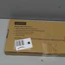 Heavy Duty Broom, 55 Inch Long Handle Outdoor Large Angle Brooms, Commercial Broom for Sweeping Indoor, for Home Garage Kitchen Office Courtyard Lobby Patio Lawn Concrete (1 Pack, Black-red)