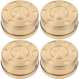 Ipetboom 3pcs Box Moxibustion Box Moxa Burning Tool Moxa Purifier Moxibustion Kit Moxibustion Bag Moxa Moxibustion Stick Moxa Burner Holder Moxibustion Device Moxibustion Burner Case Copper
