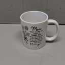 I Love You Mom Coffee Mug Cup, Mother's Day Birthday Gifts for Mom from Daughters Sons, Best Mama Mother Mommy Gifts Ceramic Coffee Mug 11 oz