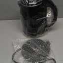 Elite Gourmet EKT1821 1.8L Double Wall Insulated, Cool-Touch 1500W Kettle w/Stainless Steel Interior & Lid, 360 Swivel Base for Cord Free Serving, Power On Lever, Auto Shut-Off, Boil Dry, Black (1.9 Quarts)