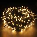 100-1000 LED Christmas Lights, Low Voltage Fairy String Lights with 8 Modes, Ideal for Xmax Tree, Garden, Home, Party, Halloween Festival Deco (100 LEDs, Warm White)