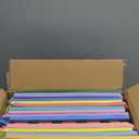 ProSource Foam Puzzle Floor Play Mat for Kids and Babies with Solid Colors, 36 or 16 Interlocking Tiles with Borders, Assorted