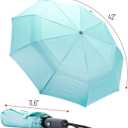 Mr. Pen- Windproof Travel Umbrella, Small Water-Resistant Automatic Folding Umbrella for Rain and Sun, Light, Compact and Portable for Women & Men, Fits Car & Backpack