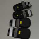 LUCKYPAW Dog Shoes for Large Medium Dogs, Breathable Dog Boots for Hot Pavement, Paw Protectors for Summer Walking Hiking Winter Snow Outdoor, No Slip Reflective Booties for Hardwood Floor-Black,6