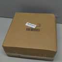 Rubtlamp 60Pcs Clear Plastic Plates, Clear Disposable Plates With Gold Rim, Heavy-duty Gold Plates, Hammered Party Plates Include 30Clear Dessert-Platos, 30Dinner-Platos for Wedding, Party