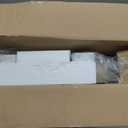 Toilet Seat Elongated with Cover Soft Close, Easy to Install, Plastic, White, Suitable to Elongated or Oval Toilets
