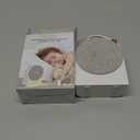 4-in-1 Digital Alarm Clock + Sound Machine + Bluetooth Speaker + Night Light, Night Lamp Alarm Clock for Bedroom White Noise Soother Baby Portable Travel Sound Machine for Kids, Toddler, Nursery