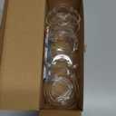 Clear Door Knob Safety Cover for Kids, 4 Pack Child Proof Door Knob Covers Fit More Color Knob Baby Proof Door Knob Covers Toddler Door Knob Cover Child Safety Door Knob Cover 2.7 X 2.3 Inches