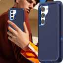 AICase for Galaxy S23 Plus Case Heavy Duty Drop Protection Full Body Rugged Shockproof/Dust Proof 3-Layer Military Protective Durable for Samsung S23+_4 (Admiral Blue)