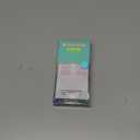 BTArtbox Press On Nails Almond - Pastel Purple Short Press On Nails with Glue for Women, Opaque Soft Gel Glue On Nails in 16 Sizes - 32 Stick On Nails Kit, Satin Memo
