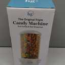Handy Gourmet Original Triple Candy Machine-Fun Candy & Nut Dispenser-New & Improved (Pearl White), Standard (JB8450PWHI)