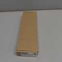 Halloween Black Flameless Taper Candles 5 Pcs Red Drip Wax LED Candlesticks with 3D Flickering Flame for Home Fall Indoor Halloween Decor(0.78 x 8.9 Inches)