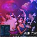 LED Wall Cloud Light for Bedroom, WOOHERLOO Stick-on Cloud Lamp Smart APP and Remote Control, Fluffy Cloud Night Light RGB Music Sync Lights for Room, Cool Stuff for Teen Girl, Kids Room Decor (60CM)