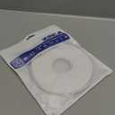 Cat6 Ethernet Cable 75 ft White Gigabit Flat Network LAN Cable with 40 pcs Cable Clips Snagless Rj45 Connectors for Computer/Modem/Router/X-Box Faster Than Cat5e/Cat5