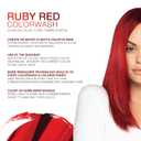 Celeb Luxury Colorwash Color Depositing Shampoo - Color Refresher, Vegan Hair Dye, Bondfix Bond Rebuilder, Viral and Gem Lites (Ruby)