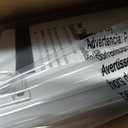 LazBlinds No Drill Cordless Cellular Shades, 32.5" W x 72" H, White