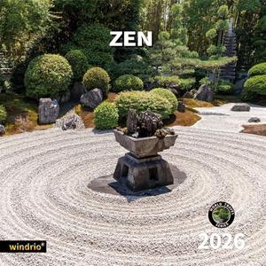 2026 Wall Calendar,Calendar 2026, November 2025 - December 2026, Wall Calendar Zen, 12" x 24" Opened,Full Page Months Thick & Sturdy Paper for Calendar Organizing & Planning Pack Of 2