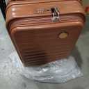 Joyway Expandable Carry On Luggage Sets with Front Pocket, Brown, 3 Piece Sets