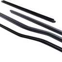 Weatherstrip Window Molding Trim Sill Seal Belt for 1999-2016 Ford F250 F350 F450 F550 Super Duty F81Z2625596AA Outside Black Window Weather Strip 4pcs