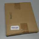 Henoyso 6 Pcs Plastic 1'' Mini 3 Ring Binders,200 Sheets Capacity Fits 5.5 x 8.5 Paper, Small White Flexible Three Round Rings View Binders Bulk for School, Office Use, Photo Album Pages