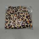 Yobvec Cheetah Print Car Seat Headrest Covers Universal Size, Soft Breathable Leopard Car Accessories 2 Packs