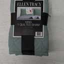 Ellen Tracy Quilt King Sham,  Green