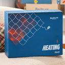 Bedsure Heating Pad for Neck and Shoulders and Back - Birthday Gifts for Women Men Mom Mens, FSA Eligible Items, Heated Pad 2.2lbs, Weighted Large Heated Wrap, 24" x 22", Grey