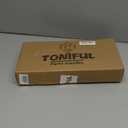 TONIFUL 4 Set Black Gold Balloon Centerpieces for Table, Balloon Stand Kit for Black Gold Party Decor 40th 50th 60th 70th Birthday Decorations Anniversary Graduation Decorations,  2026 New Year Eve