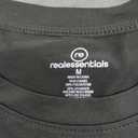 Real essentials women's t-shirts gray, black and white M