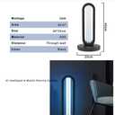 UV Lamp with Ozone Sanitizer Lamp for Home & Commercial  38W UVC Sanitizer Lamps with Remote Control & 3-Speed Timer (15/30/60 Mins), 99.99% Disinfection Rate,110V Odor Elimination- EPA Certified