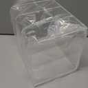 Magazine Holder, Clear Acrylic Magazine Rack, File Organizer for Office Desk, Book Organizer,-One-Piece-3 Vertical spaces,1 pack (B5)