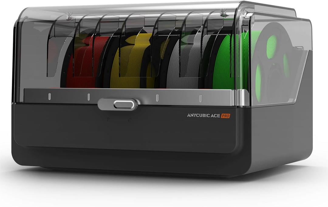 Anycubic ACE Pro for Anycubic Kobra S1 3D Printer, Nozzle Clog Detection, Automatic Filament Backup, Filament Humidity Preset, Drying While 3D Printing, Dual PTC Heating and 360 Hot Air System