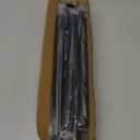 Black Shower Curtain Rod 31 to 80 Inch,1 Inch Diameter Adjustable Spring Tension Stainless Steel Telescoping Rod,Easy Install,No Rust