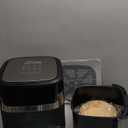 8.5Qt Air Fryer, upgraded large capacity suitable for 5-6 people, Smart touch screen for easy operation with 8 preset functions, non-stick coating for easy cleaning, 304 Stainless Steel