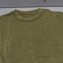 PLEPAN Men's Streetwear Fashion Tank Tops Cut Off Muscle Shirts Workout Gym Tee Olive Small