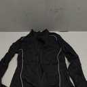 Women Workout Jackets Slim Fit Zip Up Corpped Athletic Jacket Contrast Stitching Jacket with Pocket
Xs