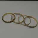 Gold Bracelet, Set of 4