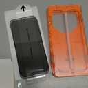 Uyiton for iPhone 16 Pro Max Privacy Screen Protector, [Easy to Install] [Zero Bubble] Shatterproof Full Coverage Anti-Fingerprint & Scratch Proof Tempered Glass, 2 Pack (Black)