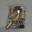 Twinkle Star Pressure Washer Adapter Set, Quick Disconnect Kit, M22 14 mm Quick Connect Swivel to 3/8'' Quick Connect Fittings, 3/4" to Quick Release (Brass)