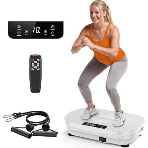 FEIERDUN Vibration Plate Exercise Machine, Vibration Plate for Lymphatic Drainage, Power Plate Vibration Platform for Weight Loss, Toning & Wellness FEIERDUN Vibration Plate Exercise Machine, Vibration Plate for Lymphatic Drainage, Power Plate Vibration Platform for Weight Loss, Toning & Wellness
