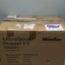 Mueller Countertop Nugget Ice Maker - Quiet, Heavy-Duty Ice Machine, 30 lbs Daily, 3 QT Tank, Compact & Portable, Includes Basket - Self-Cleaning Feature