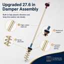 DC97-16350V Washer Suspension Rods 27.6 in, 4 Pack OEM-Size Suspension Rod Kit Compatible with Samsung Top Load Washer WA54R7200AW/US WA54R7200AV/US WA54R7600AC/US WA54R7600AV/US WA54R7600AW/US