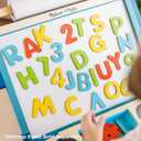 Melissa & Doug Deluxe Magnetic Letters and Numbers Set 89 Wooden Alphabet Magnets & Numbers, Educational Learning Toys for Preschool Kids Ages 3+
