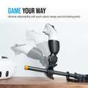 Glistco Magni Stock+ VR Stock Adapter for Meta Quest 3, 3S & Pro | Carbon Fiber, Magnetic Quick-Release Controller Mount