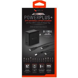 Helix ProSeries PowerPlus 65-Watt Universal Laptop Charger