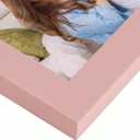 Giftgarden 8x10 Pink Picture Frame Set of 4, 8 by 10 Photo Frames for Wall and Tabletop Display